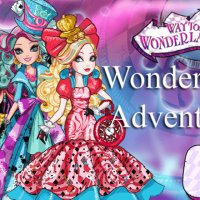 filles d'aventure ever after high in Wonderland