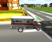 Simulatore di ambulanza della città