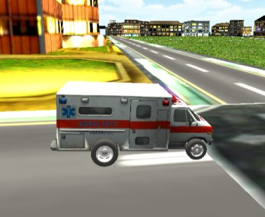 Simulador de ambulancia de la ciudad