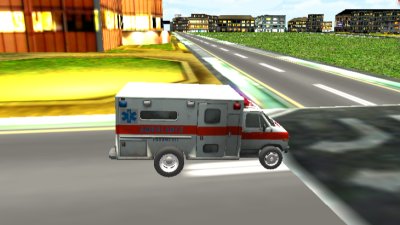 Simulador de ambulancia de la ciudad