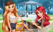 Disney Princess rivais no Instagram