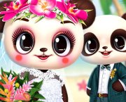 Тропическая Свадебная История Панды