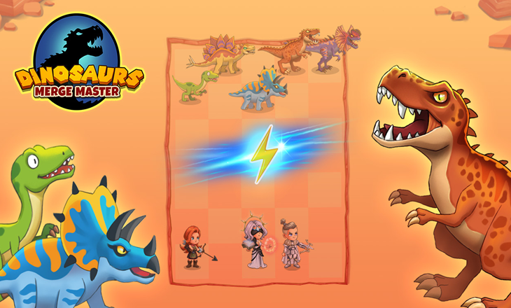 DINOSAURS MERGE MASTER - Juega Gratis En Gombis.com.mx!