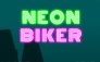 Trilha de bicicleta de néon