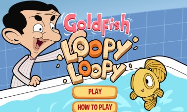 Mr Bean pesce rosso Loopy Loopy