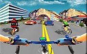 Настоящие гонки на мотоциклах в 3D