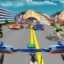Carrera de bicicletas en 3D real