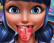 Dotted Girl Tongue Doctor