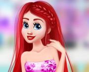 Elsa, Ariel y Rapunzel Moda de neón