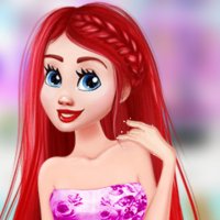 Elsa, Ariel si Rapunzel Neon Fashion