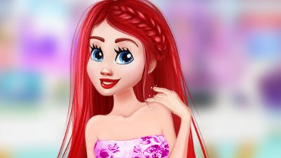 Elsa, Ariel et Rapunzel Neon Fashion
