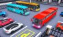 Parkuj nowoczesne autobusy