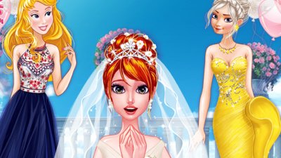 Elsa és Aurora Esküvői Előkészületek