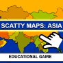 Geografia dell'Asia gioco educativo