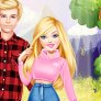 Caminhada da Barbie e Ken