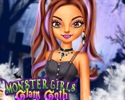 Monster Girls Glam Goth Style