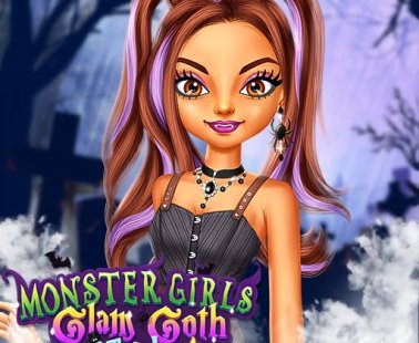 Monster Girls Glam Goth Style