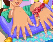 Księżniczka Sztuka zdobienia paznokci