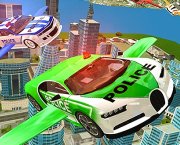 Rendőrségi autó repülési szimulátor 3D
