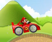 Mario monta o carro