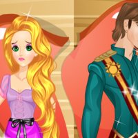 Principessa Rapunzel separato da Flynn