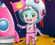 Bebé Hazel astronauta