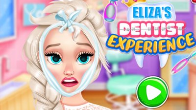 Elsa experienta la dentist