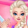 Anna, Cinderella und Elsa bei der Maniküre