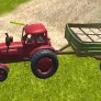 Simulateur à la ferme avec le tracteur