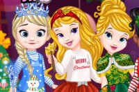 Le piccole principesse al ballo di Natale