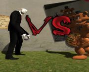 Slenderman vs Freddy The Fazbear
