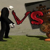 Slenderman vs Freddy The Fazbear