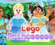 Princesas de Lego: Pocahontas Elsa Jasmine e Moana