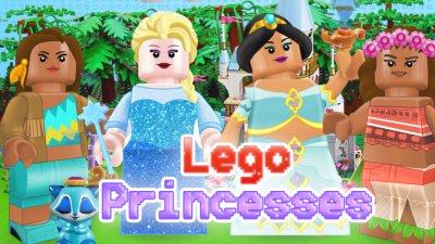 Princesses Lego: Pocahontas Elsa Jasmine et Moana