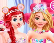 Ariel et Rapunzel La Saint Valentin