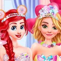 Ariel und Rapunzel Valentinstag