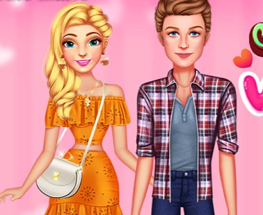 Barbie et Ken Saint Valentin
