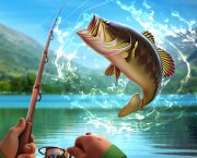 Simülatör gerçek balık tutma