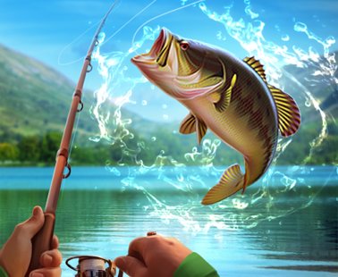 Simülatör gerçek balık tutma