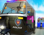 Policía en rickshaw