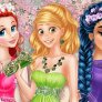 Ariel, Jasmine i Roszpunka Kolekcja sukienek