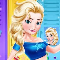 Cheerleaderek: Anna, Elsa, Pocahontas i Snow White