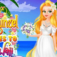 Rapunzel Hawaii'de düğün