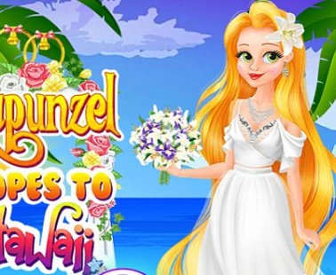 Roszpunka ślub na Hawajach