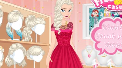 Elsa principessa alla moda