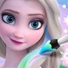 Livro de colorir para Elsa