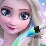 Carte de colorat pentru Elsa