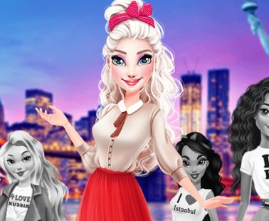 Princesas da Disney: Pausa na cidade