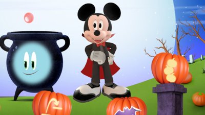 Mickey and Spidey Halloween