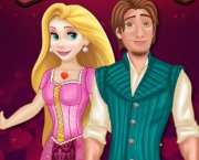 Rapunzel y Flynn Pareja